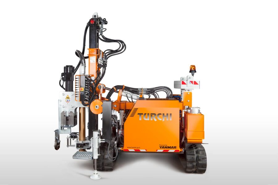 Battipalo idraulico Turchi 300F nuovo per infissione pali fotovoltaici e guardrail