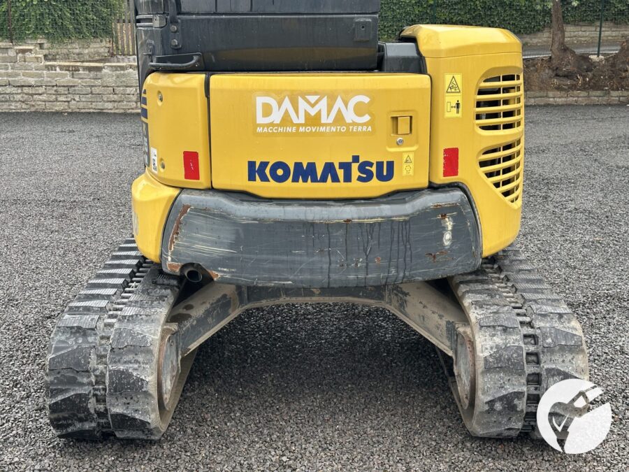 Miniescavatore Komatsu PC55-MR3 usato anno 2016 in vendita – DAMAC
