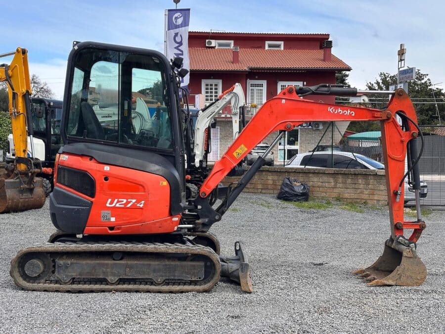 Kubota U27-4 usato con impianto idraulico per martello demolizione