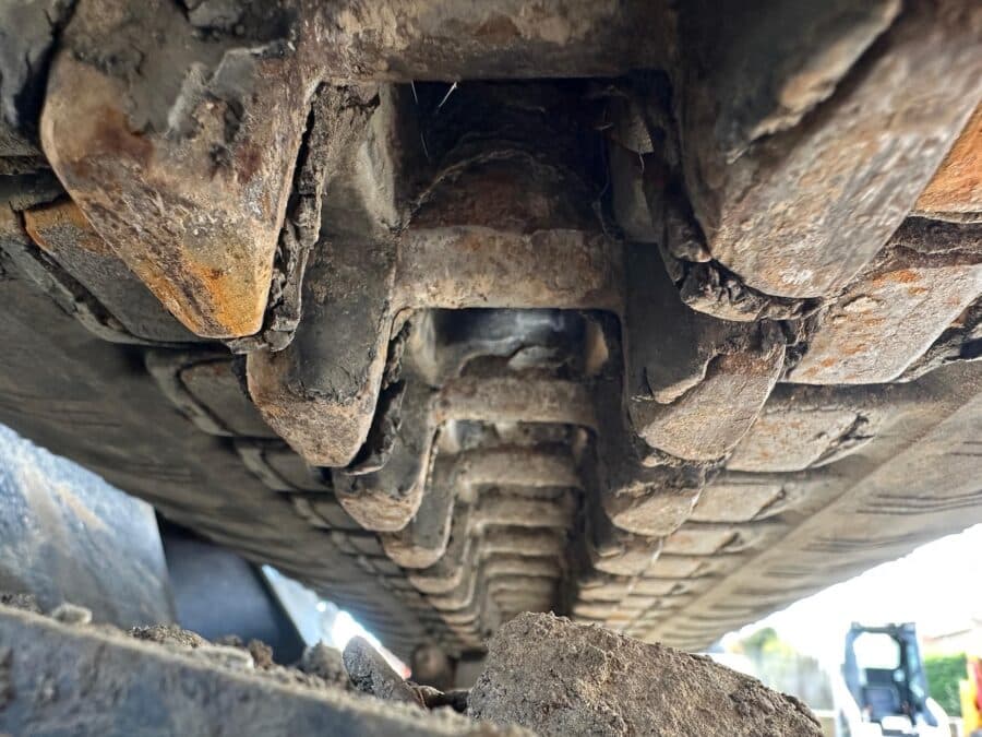 Kubota U27-4 dettaglio cingolo