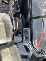 Miniescavatore Kubota U36-4 usato 2018 con cabina chiusa, girosagoma, attacco rapido e due benne in vendita a Roma