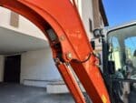 Miniescavatore Kubota U36-4 usato 2018 con cabina chiusa, girosagoma, attacco rapido e due benne in vendita a Roma