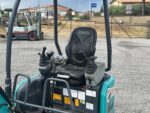Miniescavatore Kobelco SK17SR usato 2021 con girosagoma, carro variabile e impianto martello in vendita a Roma