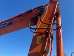 Escavatore cingolato FIAT KOBELCO E115SR usato 2003 con girosagoma, lama e impianto martello
