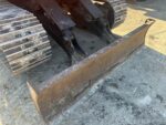 Escavatore cingolato FIAT KOBELCO E115SR usato 2003 con girosagoma, lama e impianto martello