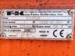 Escavatore cingolato FIAT KOBELCO E115SR usato 2003 con girosagoma, lama e impianto martello