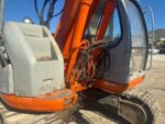 Escavatore cingolato FIAT KOBELCO E115SR usato 2003 con girosagoma, lama e impianto martello