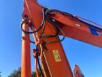 Escavatore cingolato FIAT KOBELCO E115SR usato 2003 con girosagoma, lama e impianto martello
