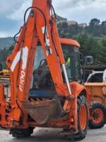 Used 2004 Fiat Kobelco FB100 rigid backhoe loader for sale in Foggia, Italy