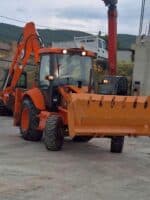 Used 2004 Fiat Kobelco FB100 rigid backhoe loader for sale in Foggia, Italy