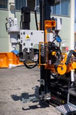 Turchi 300F self-propelled hydraulic pile driver for photovoltaic systems