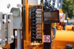 Turchi 300F self-propelled hydraulic pile driver for photovoltaic systems
