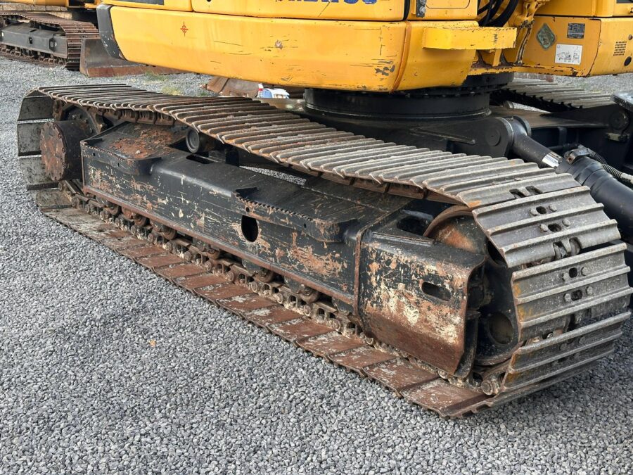 Used 2008 Komatsu PC138US-8 crawler excavator for sale in Rome, Italy