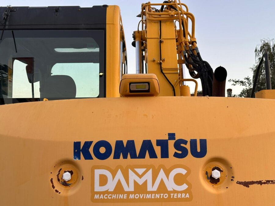 Used 2008 Komatsu PC138US-8 crawler excavator for sale in Rome, Italy