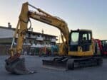 Used 2008 Komatsu PC138US-8 crawler excavator for sale in Rome, Italy