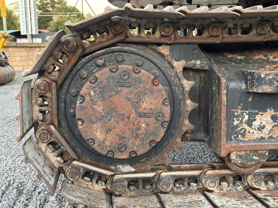Used 2008 Komatsu PC138US-8 crawler excavator for sale in Rome, Italy