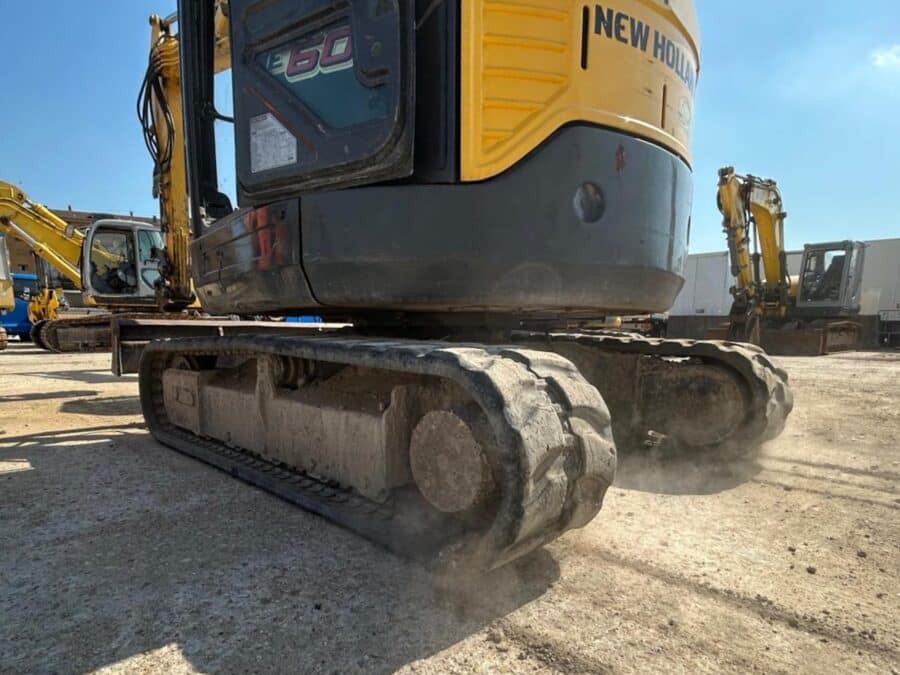 2017 New Holland E60C crawler excavator for sale in Rome, Italy