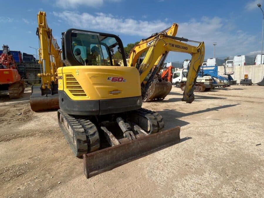 2017 New Holland E60C crawler excavator for sale in Rome, Italy
