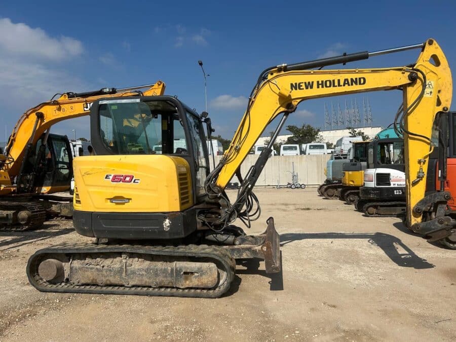 2017 New Holland E60C crawler excavator for sale in Rome, Italy