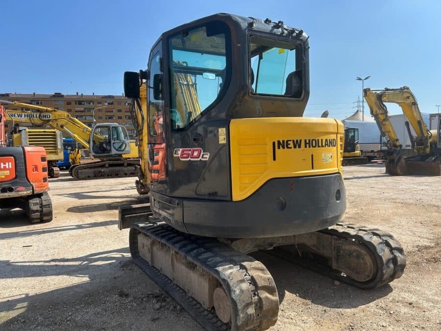 2017 New Holland E60C crawler excavator for sale in Rome, Italy