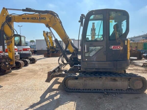 2017 New Holland E60C crawler excavator for sale in Rome, Italy