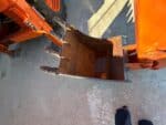 2002 FIAT HITACHI FB100 rigid backhoe loader bucket for sale in Rome, Italy