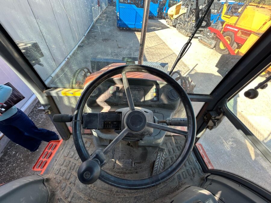 FIAT HITACHI FB100 2002 rigid backhoe loader steering wheel for sale in Rome, Italy