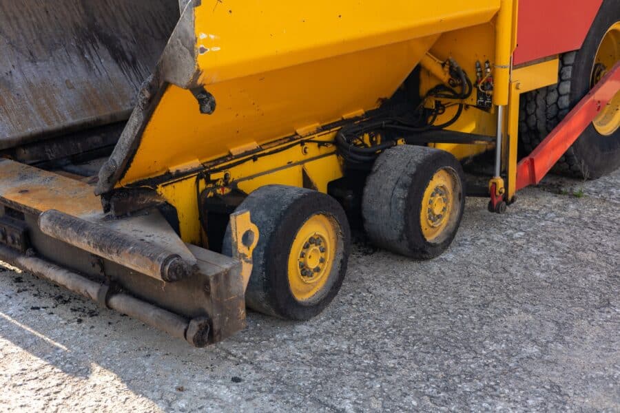 Used Dynapac F121-4W road paver year 2000 for sale in Rome, Italy