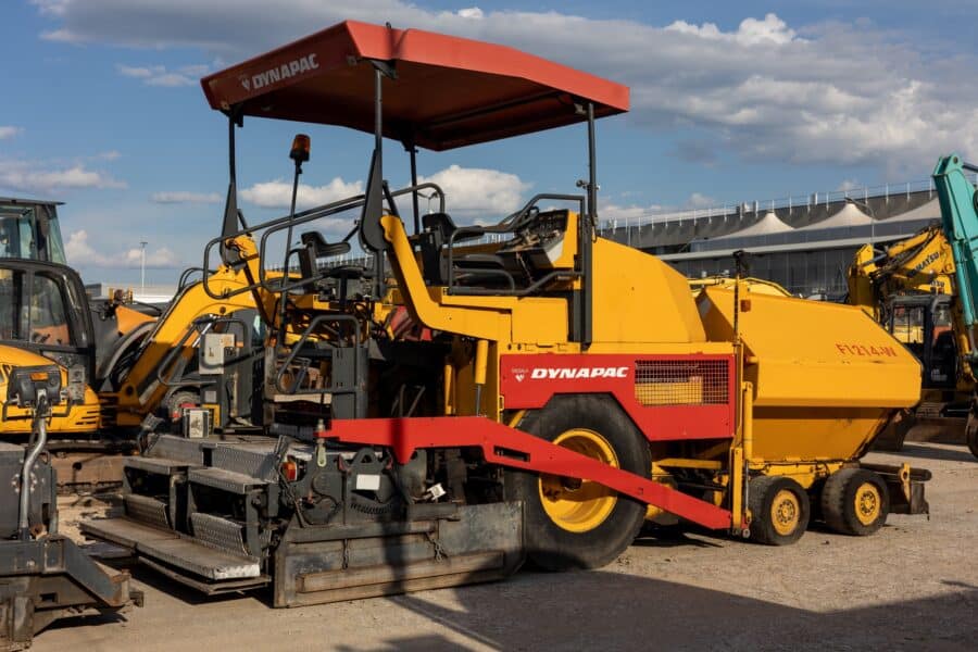 Used Dynapac F121-4W road paver year 2000 for sale in Rome, Italy