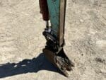 Miniescavatore UTEX 1.3 usato del 1997 con benna da scavo e impianto martello idraulico, disponibile a Foggia