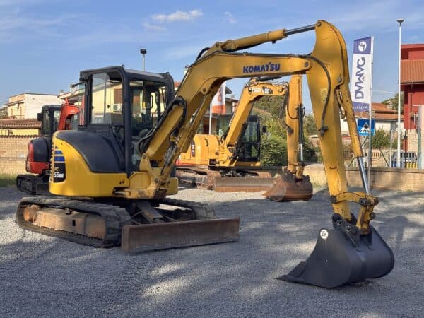 Komatsu PC55MR-3 compact mini excavator for sale - DAMAC