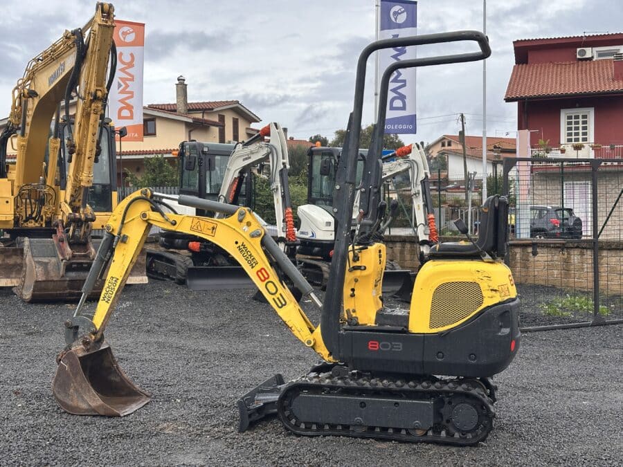 wacker neuson 803 e08-01 vista laterale