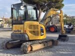Side view Komatsu PC55MR-3 compact mini excavator for sale - DAMAC