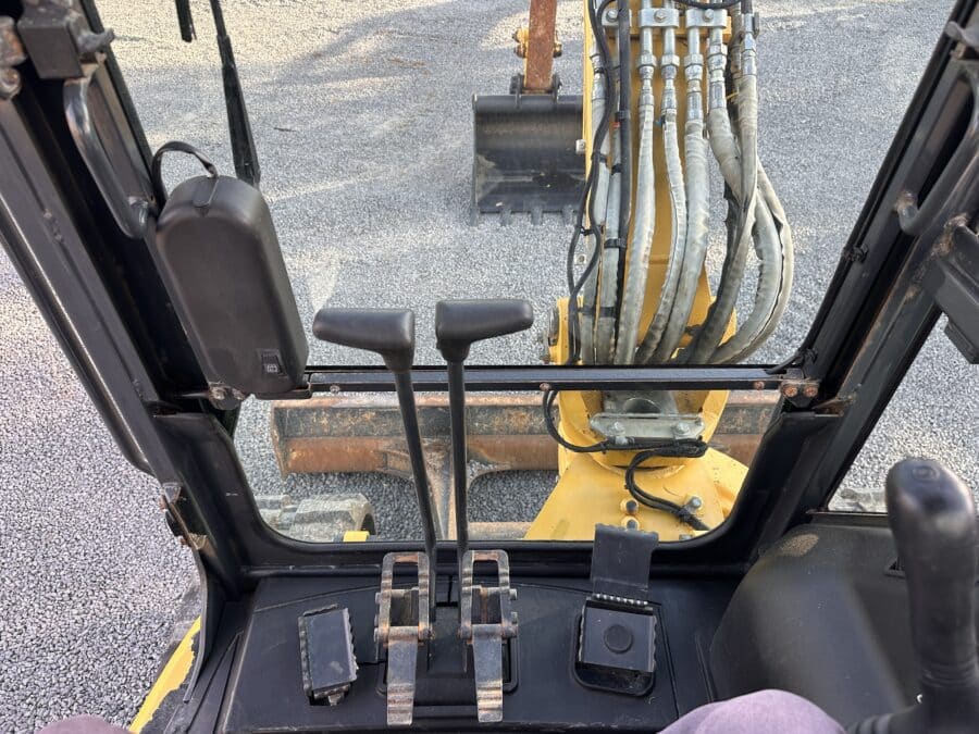Komatsu PC55MR-3 compact mini excavator levers for sale - DAMAC