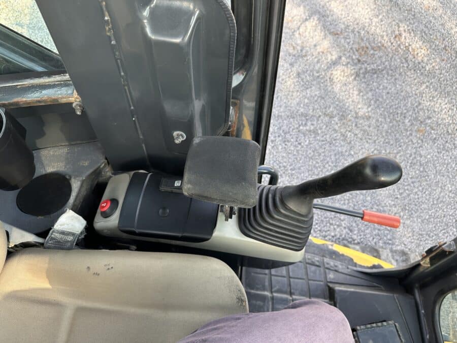Komatsu PC55MR-3 compact mini excavator cab interior for sale - DAMAC