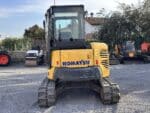 Komatsu PC55MR-3 compact mini excavator rear hood for sale - DAMAC