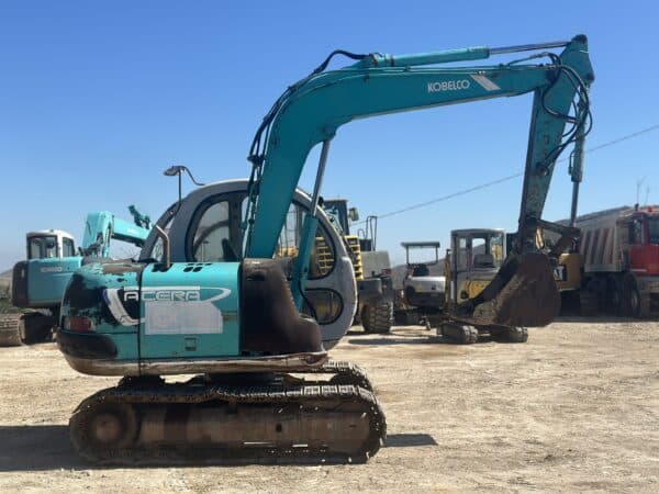 Used 1995 Kobelco SK60 mini crawler excavator for sale in Foggia, Italy
