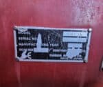 Used 2002 Takeuchi TB135 mini excavator nameplate for sale in Rome, Italy