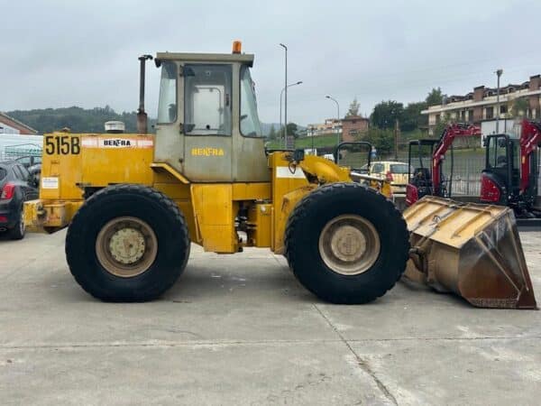 Benfra 515B wheel loader from 1986 available in Rome