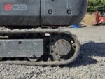 Carro variabile Wacker Neuson 803 dettaglio struttura cingolata