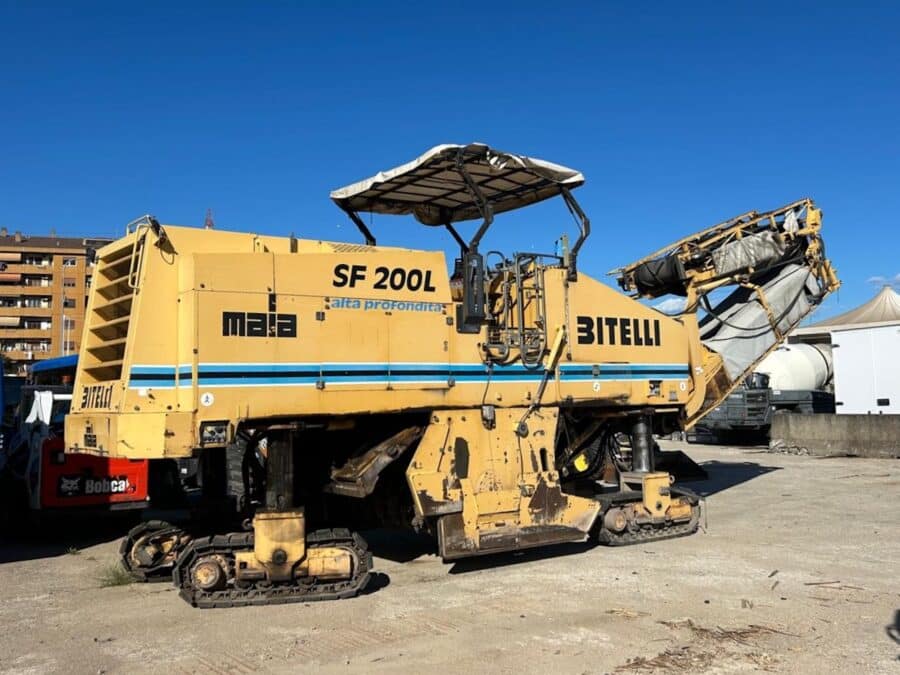 Bitelli SF200L road milling machine side view for sale in Rome, Italy