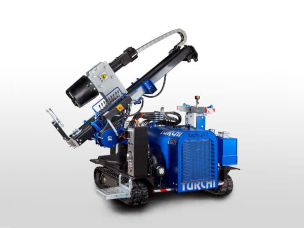 Turchi 260F vista frontale – battipalo idraulico 830 Joule