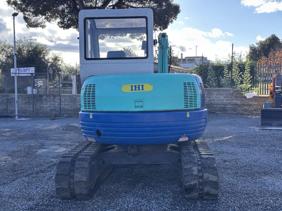 2006 IHIMER 40JX mini excavator rear detail