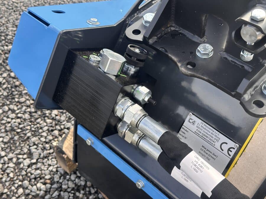 Układ hydrauliczny wykaszarki C4 A60