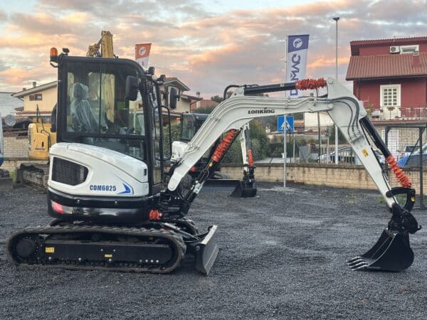 Lonking CDM6025 mini excavator new 2025 side view