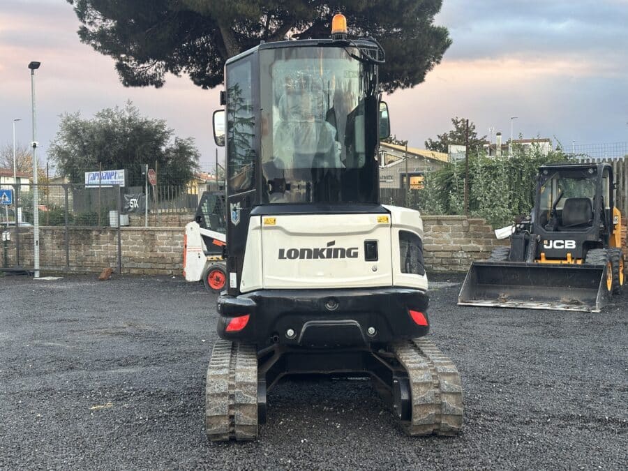 Lonking CDM6025 mini excavator new 2025 rear view