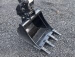 Lonking CDM6025 mini excavator new 2025 front bucket view
