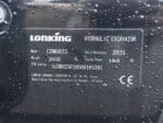 Lonking CDM6025 mini excavator new 2025 nameplate