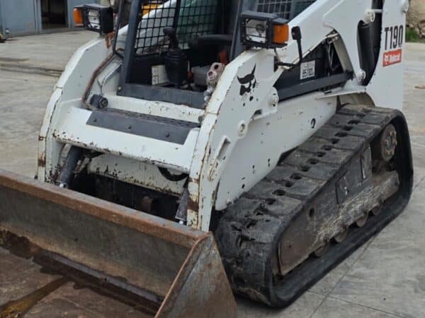 JCB 190T crawler skid steer loader left front view
