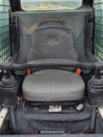 Operator controls in the JCB 190T open cab